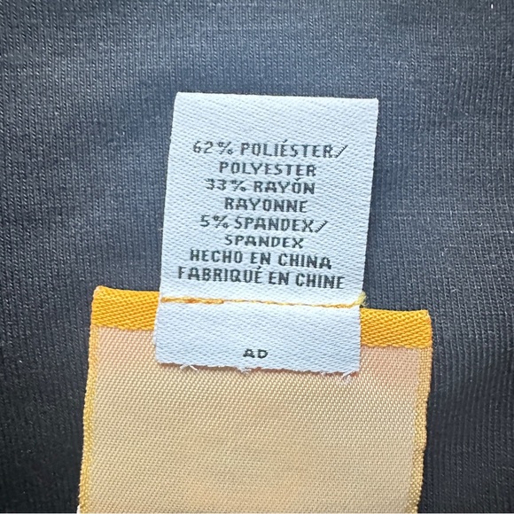 Ruby Rd. Velvet Crush Black Long Sleeve Top Small Embellished Neckline Blouse

⸻ - Picture 4 of 9